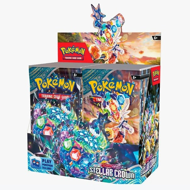 Pokémon Scarlet & Violet: Stellar Crown Booster Box (ENG)